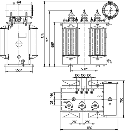 Чертеж тм 160 10