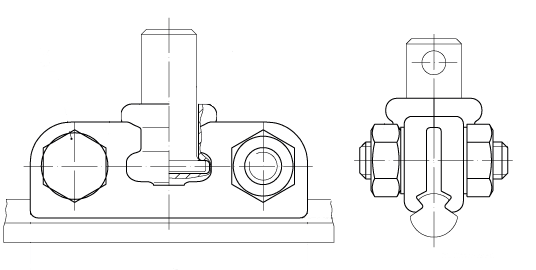 КС-049 Зажим фиксирующий